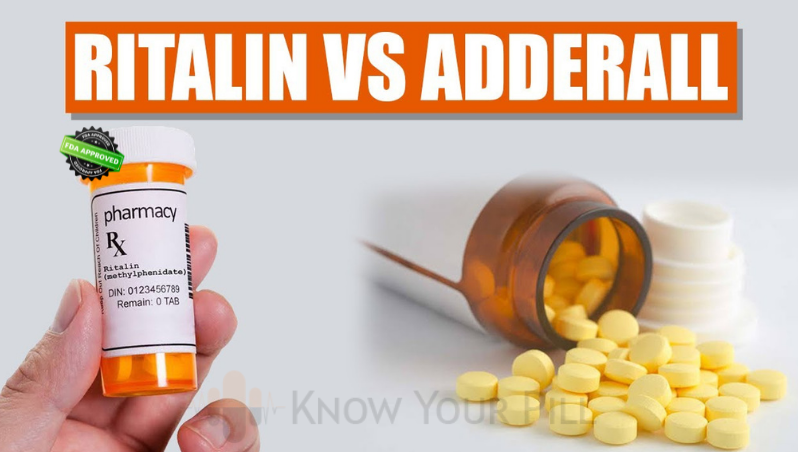 Ritalin Vs. Adderall